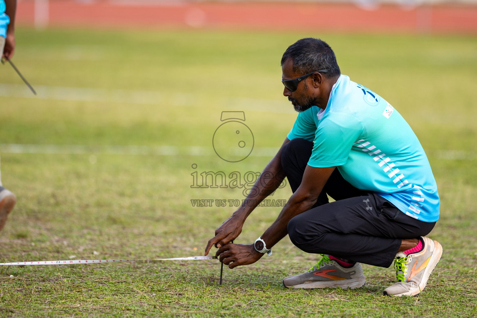 Day 1 of MWSC Interschool Athletics Championships 2024 held in Hulhumale Running Track, Hulhumale, Maldives on Saturday, 9th November 2024. Photos by: Ismail Thoriq / Images.mv