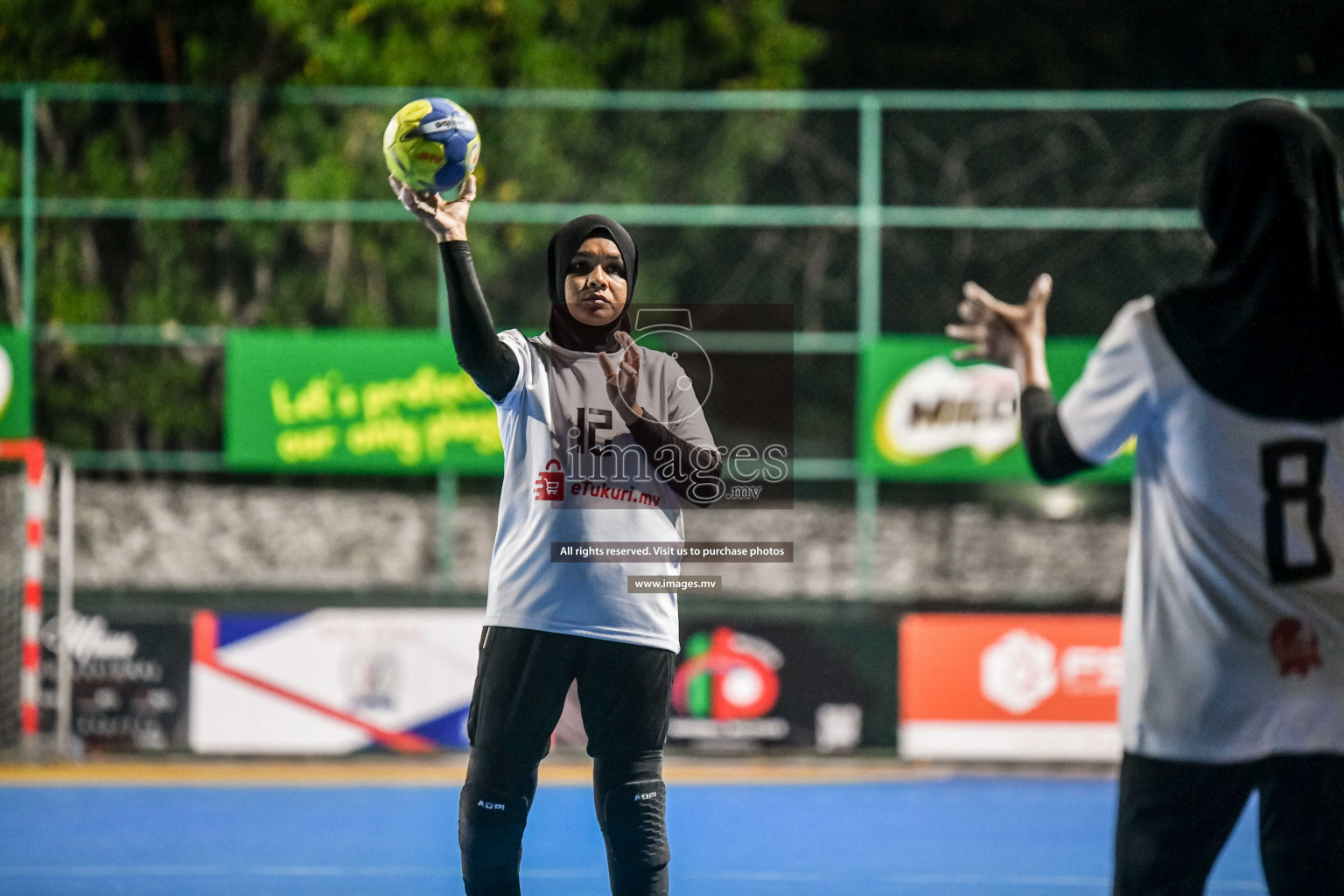 Day 5 of Milo 6th Inter Office Handball Tournament 2022 - Photos by Nausham Waheed