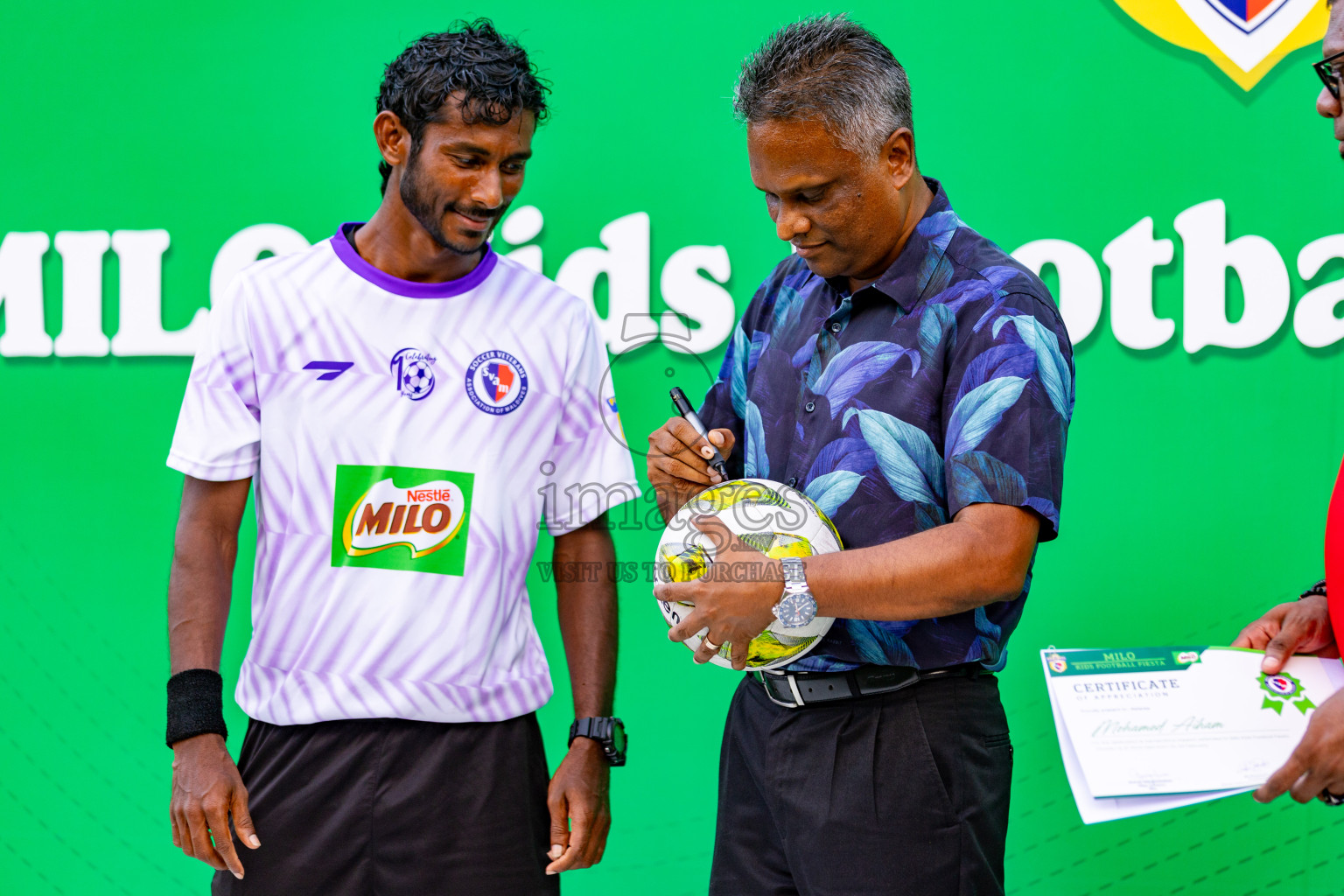 Day 2 of MILO Kids Football Fiesta was held at National Stadium in Male', Maldives on Saturday, 24th February 2024.