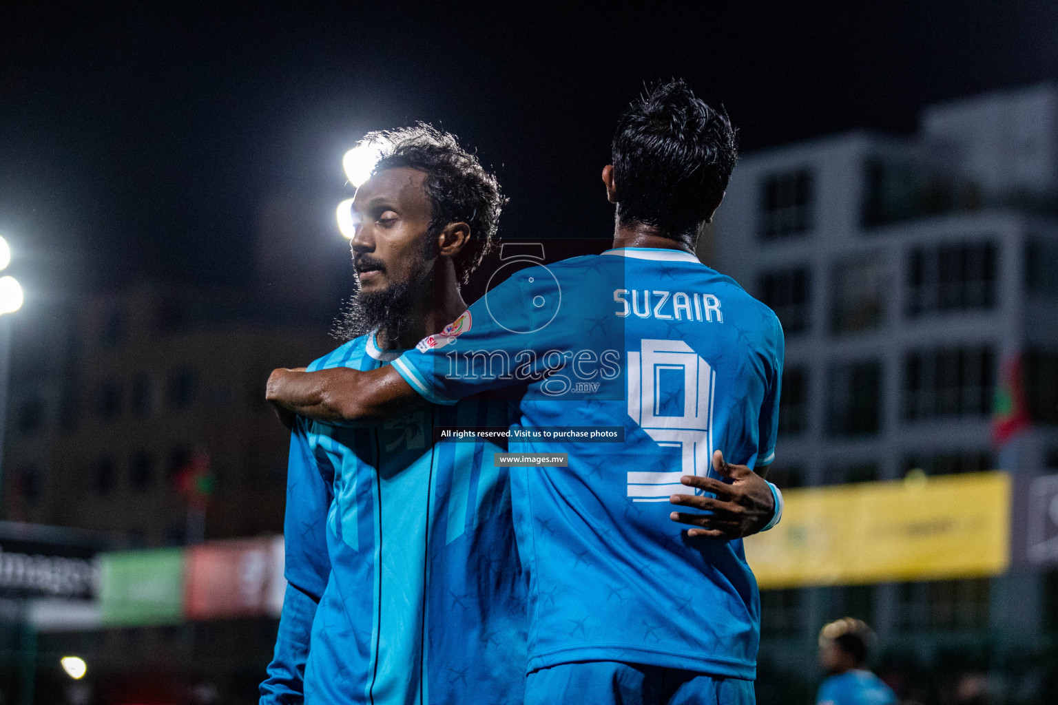 MACL vs Trade Club in Club Maldives Cup 2022 was held in Hulhumale', Maldives on Sunday, 9th October 2022. Photos: Hassan Simah / images.mv