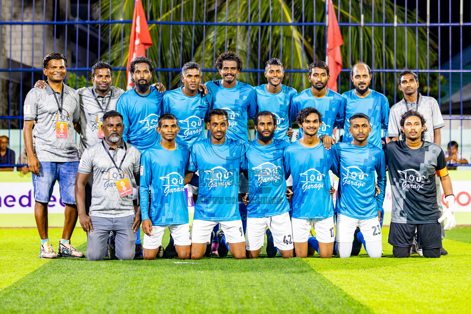 CC Sports Club vs FC Marlins in Day 2 of Eydhafushi Futsal Cup 2024 was held on Tuesday, 9th April 2024, in B Eydhafushi, Maldives Photos: Nausham Waheed / images.mv