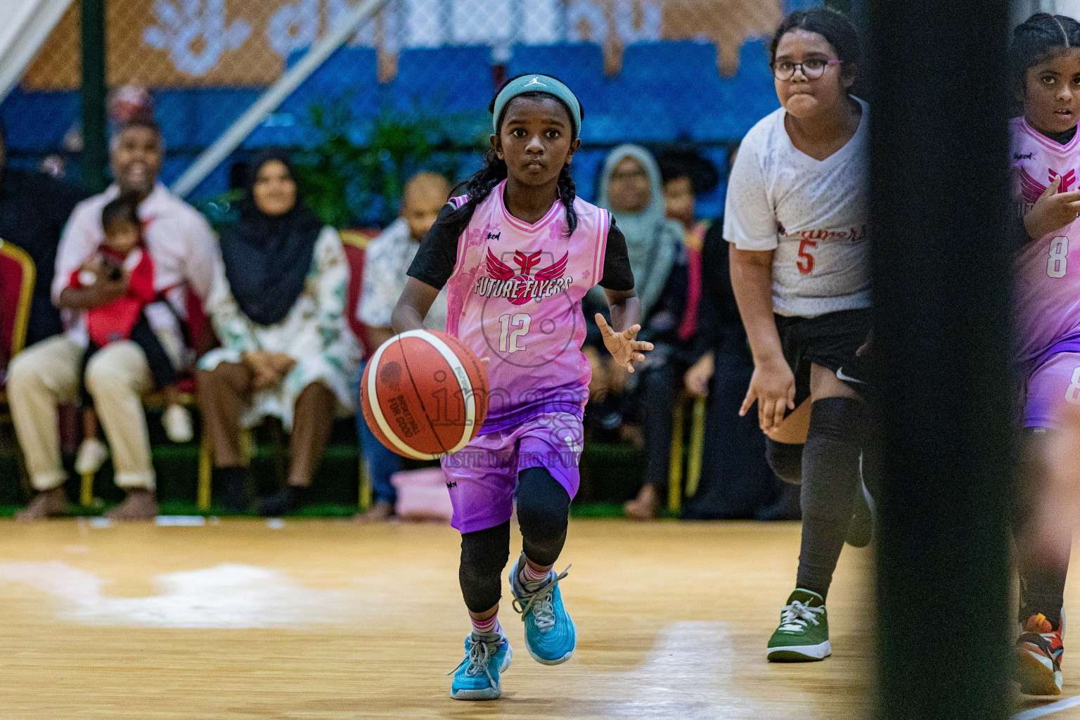 Day 3 of Milo 5 x 5 Junior Challenge 2025 - Basketball tournament held in Basketball Training Center, Male', Maldives on Saturday, 11th October 2025. Photos by: Nausham Waheed, Areef Adam / Images.mv