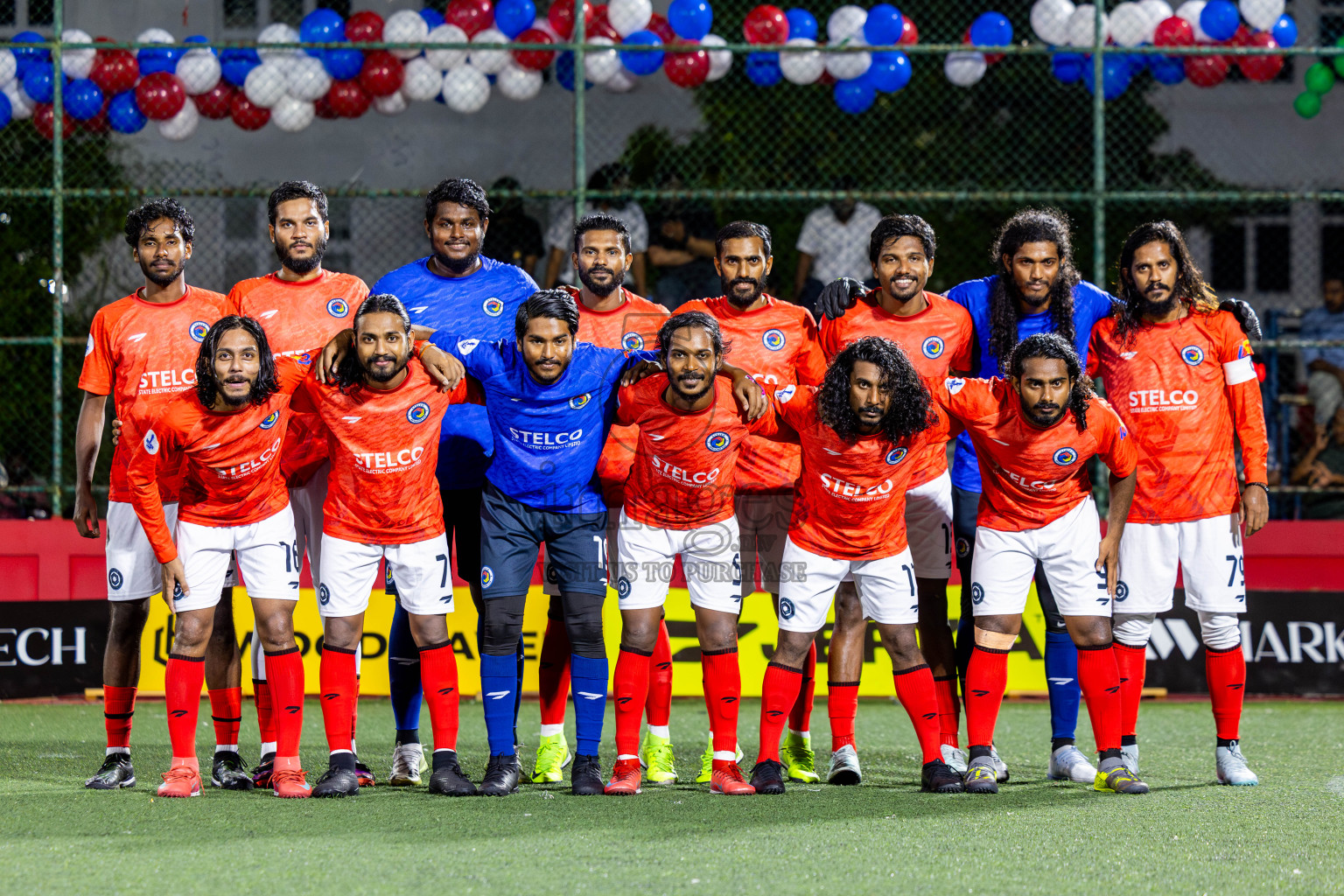 STELCO vs FENAKA in Day 15 of Office League 2025 was held on Friday, 2nd May 2025 in Hulhumale', Maldives. Photos: Nausham Waheed / images.mv