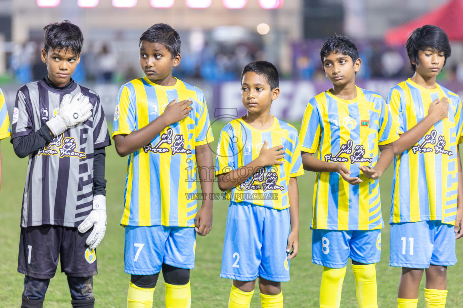 TC vs Valencia  (U12) in Day 5 of Dhivehi Youth League 2024 held at Henveiru Stadium on Friday 29th November 2024. Photos: Shuu Abdul Sattar/ Images.mv