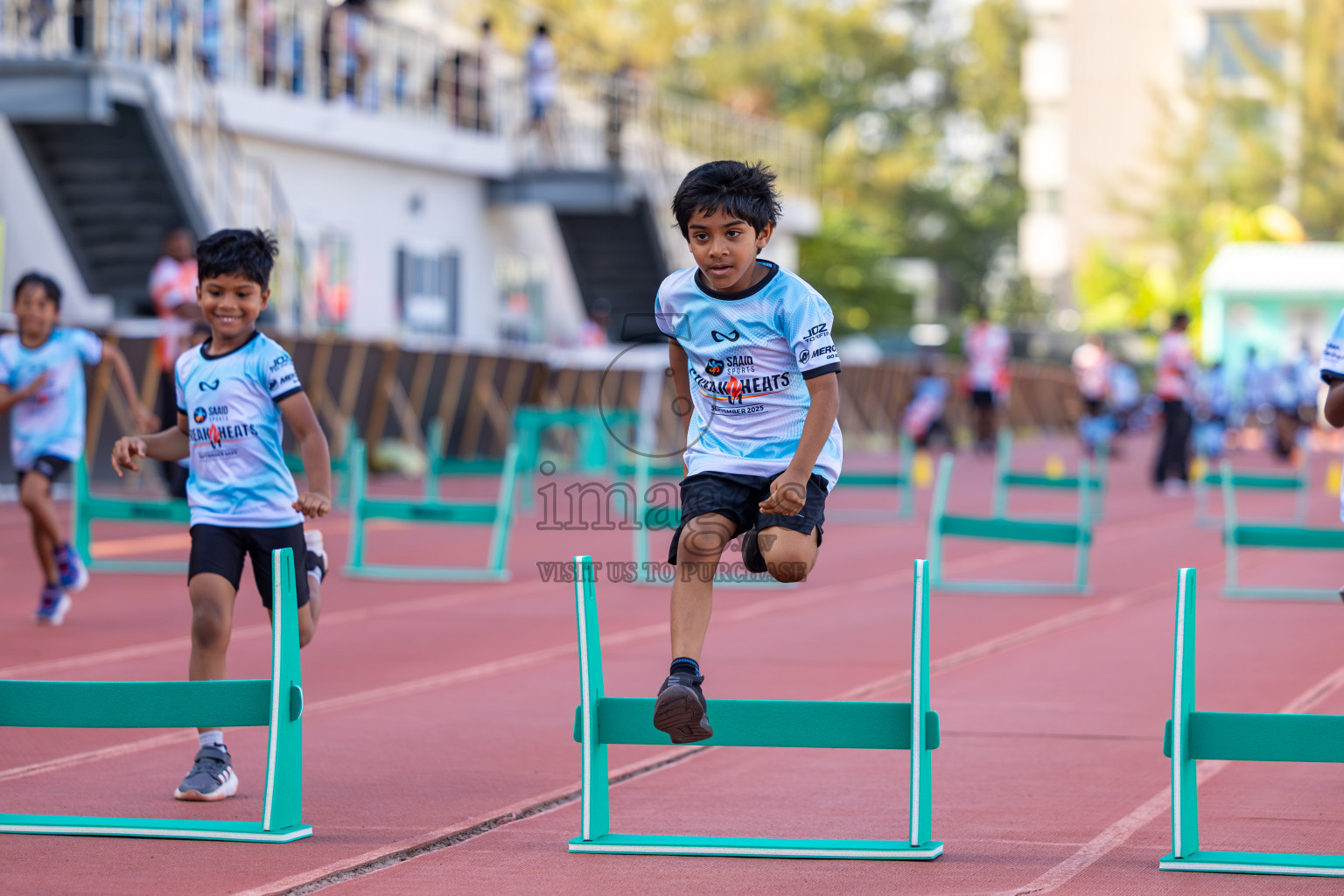Streak Heats 2025 by Saaid Sports was held on Saturday, 6th September 2025 at Hulhumale' Synthetic Track, Hulhumale' Maldives. Photos: Ismail Thoriq / images.mv