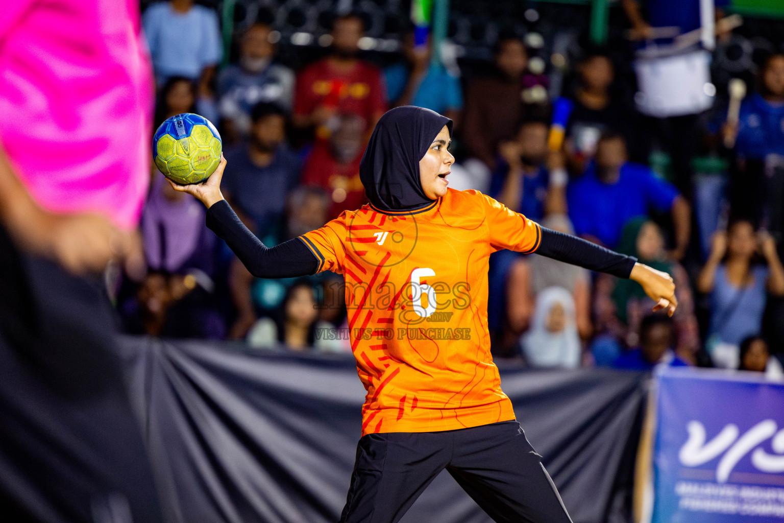 2nd Division Final of 8th Inter-Office/Company Handball Tournament 2024, held in Handball ground, Male', Maldives on Tuesday, 17th September 2024 Photos: Nausham Waheed/ Images.mv