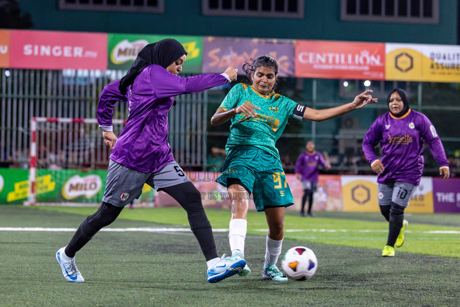 WAMCO vs HEALTH RC in Eighteen Thirty 2024 held in Rehendi Futsal Ground, Hulhumale', Maldives on Tuesday, 3rd September 2024. 
Photos: Mohamed Mahfooz Moosa/ images.mv