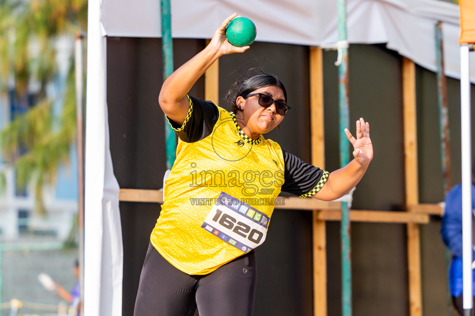 Day 3 of MWSC Interschool Athletics Championships 2024 held in Hulhumale Running Track, Hulhumale, Maldives on Monday, 11th November 2024. Photos by:  Nausham Waheed / Images.mv