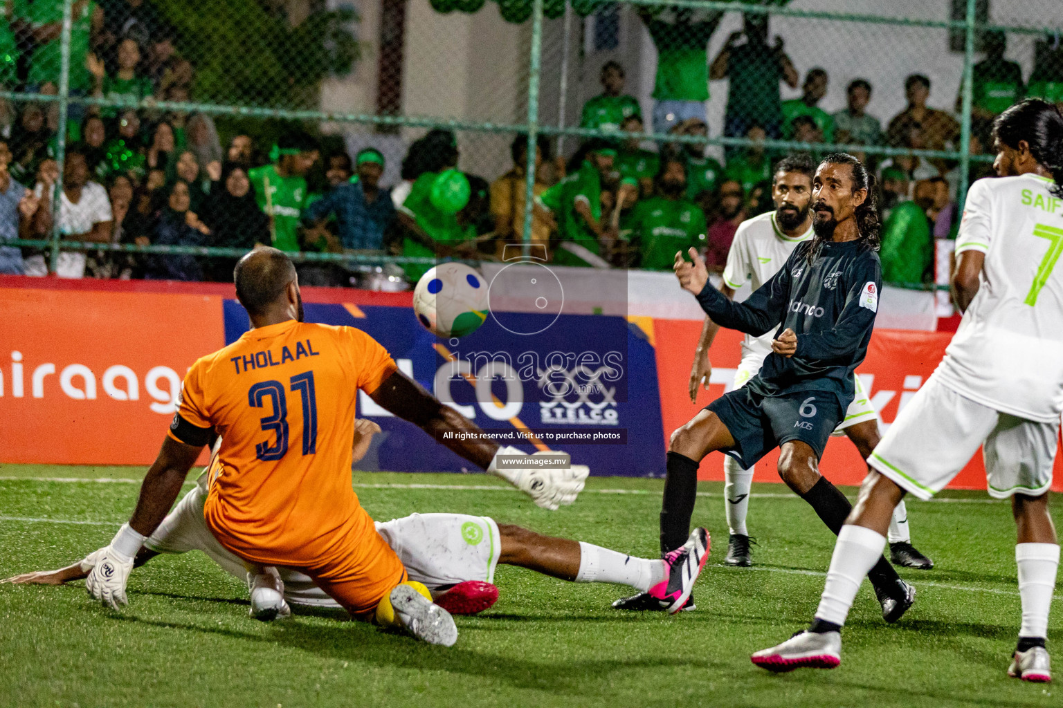 Club Urbanco vs Club Immigration in Club Maldives Cup 2023 held in Hulhumale, Maldives, on Friday, 21st July 2023 Photos: Hassan Simah / images.mv