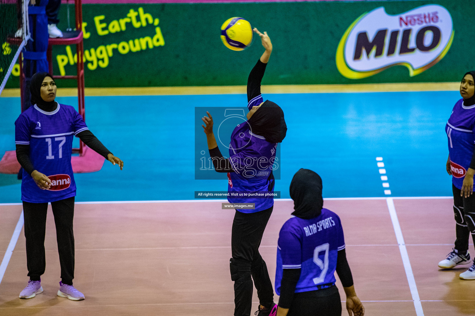 Volleyball Association Cup 2022-Women's Division-Match Day 6 was held in Male', Maldives on 28th May 2022 at Social Center Indoor Hall Photos By: Nausham Waheed /images.mv