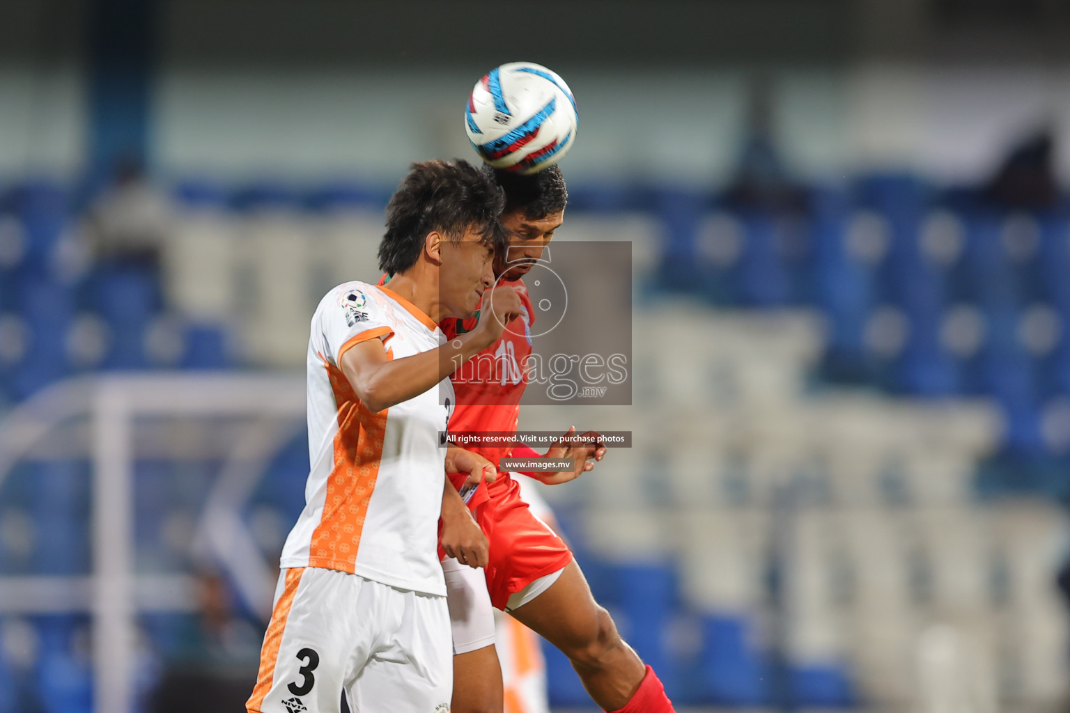 Bhutan vs Bangladesh in SAFF Championship 2023 held in Sree Kanteerava Stadium, Bengaluru, India, on Wednesday, 28th June 2023. Photos: Nausham Waheed, Hassan Simah / images.mv