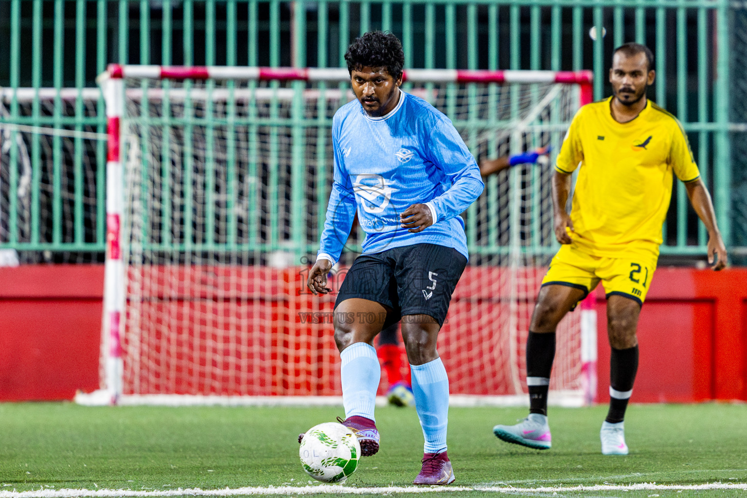 Smart Own FC vs The Hawks in Day 10 of Office League 2025 was held on Friday, 25th April 2025 in Hulhumale', Maldives. Photos: Nausham Waheed / images.mv