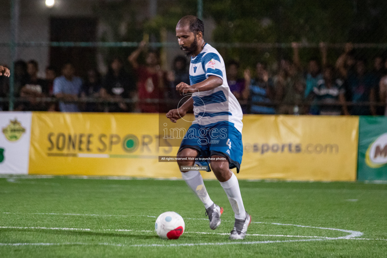 Club AVSEC vs TEAM DJA in Club Maldives Cup 2022 was held in Hulhumale', Maldives on Sunday, 9th October 2022. Photos: Hassan Simah / images.mv