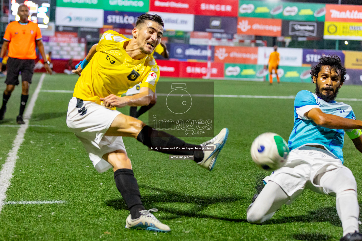 RRC vs MACL in Club Maldives Cup 2023 held in Hulhumale, Maldives, on Saturday, 05th August 2023 
Photos: Hassan Simah / images.mv