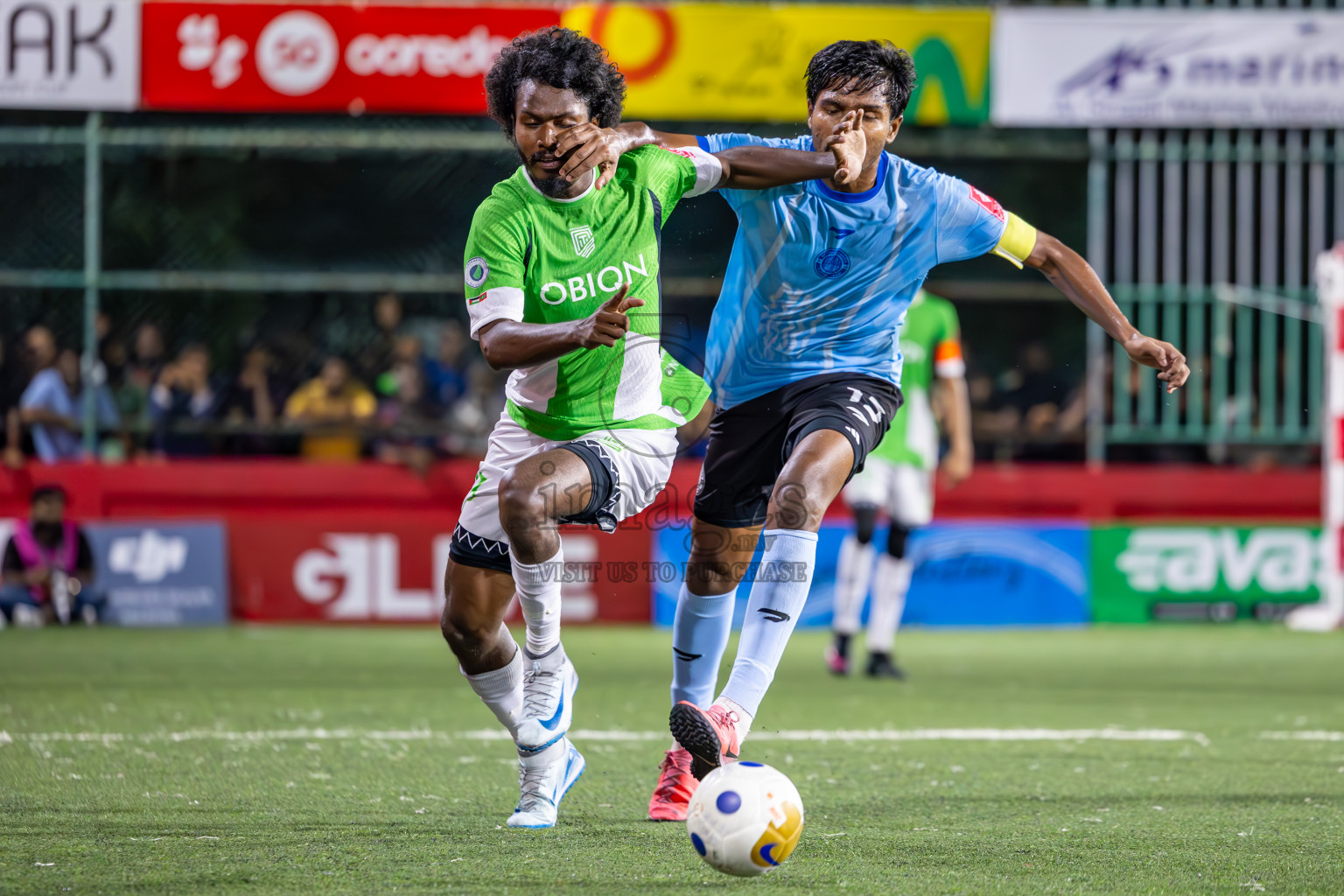 HDh Naivaadhoo vs HDh Neykurendhoo in Haa Dhaalu Atoll Finals Day 28 of Golden Futsal Challenge 2025 was held on Saturday , 1st February 2025, in Hulhumale', Maldives. Photos: Ismail Thoriq / images.mv