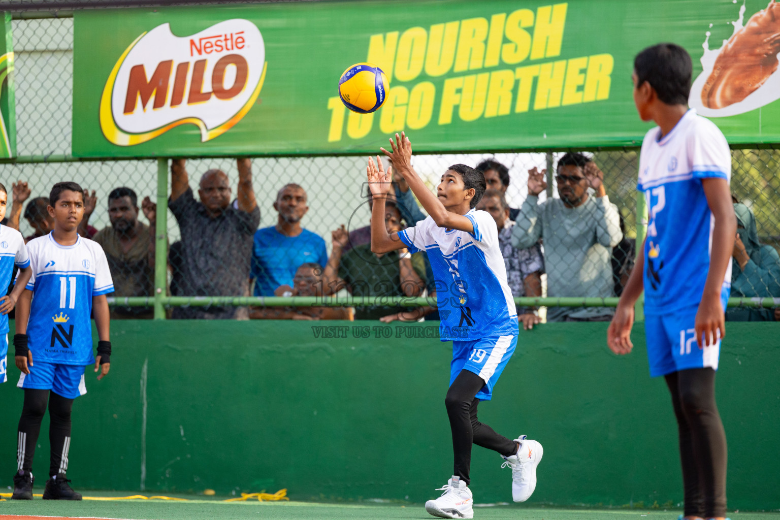 Day 10 of Interschool Volleyball Tournament 2024 was held in Ekuveni Volleyball Court at Male', Maldives on Sunday, 1st December 2024.
Photos: Ismail Thoriq / images.mv