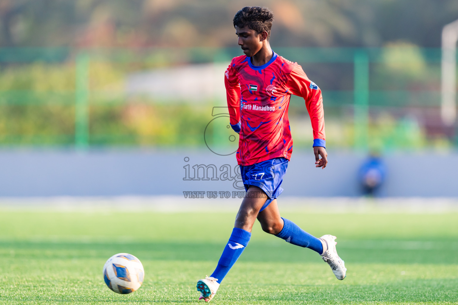 Chester Academy vs Baburu SC from Manadhoo Council Cup 2024 in N Manadhoo Maldives on Tuesday, 20th February 2023. Photos: Nausham Waheed / images.mv