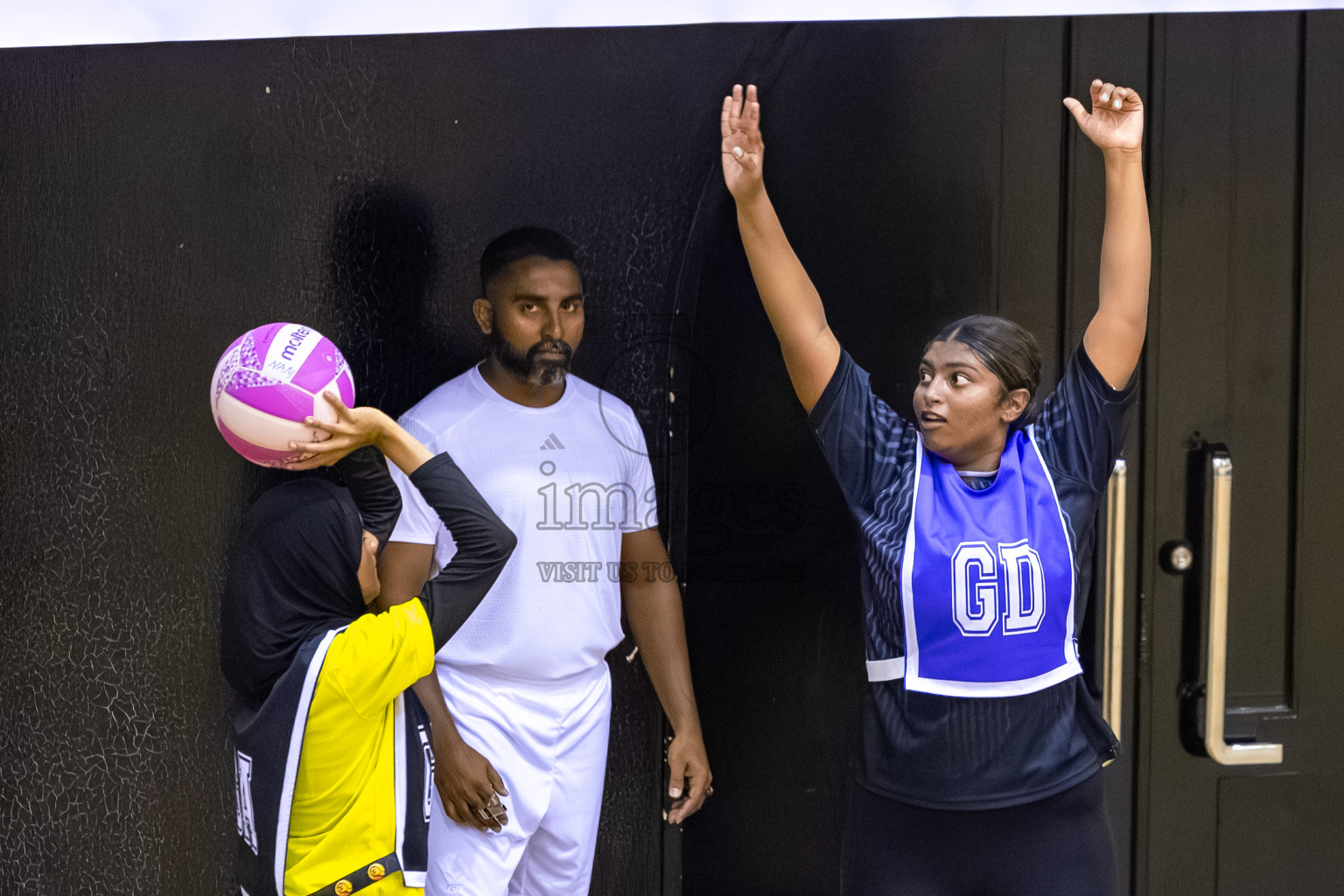S.C. Shining Star vs KYRC in the Semi-finals of 24th Milo Netball Association Championship was held in Social Center at Male', Maldives on Wednesday, 10th September 2025. Photos: Mohamed Mahfooz Moosa / images.mv
