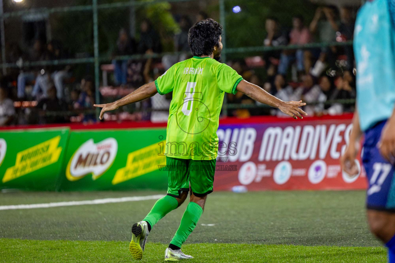 TEAM DJA VS TOURISM CLUB in Club Maldives Classic 2024 held in Rehendi Futsal Ground, Hulhumale', Maldives on Friday, 6th September 2024. 
Photos: Hassan Simah / images.mv