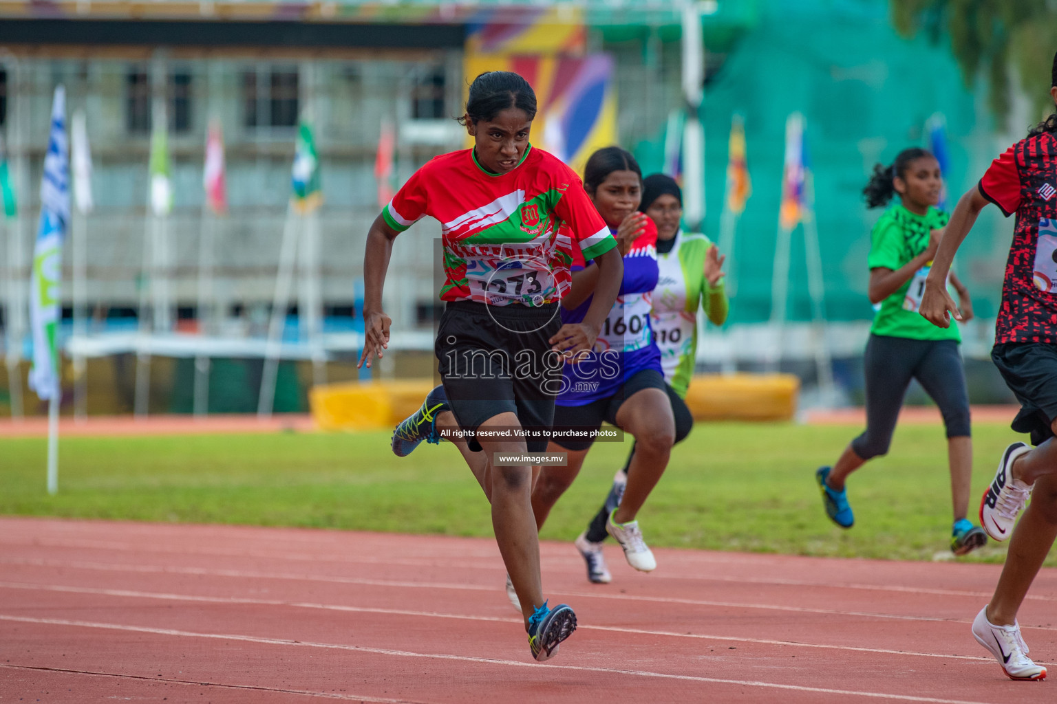 Day two of Inter School Athletics Championship 2023 was held at Hulhumale' Running Track at Hulhumale', Maldives on Sunday, 15th May 2023. Photos: Nausham Waheed / images.mv