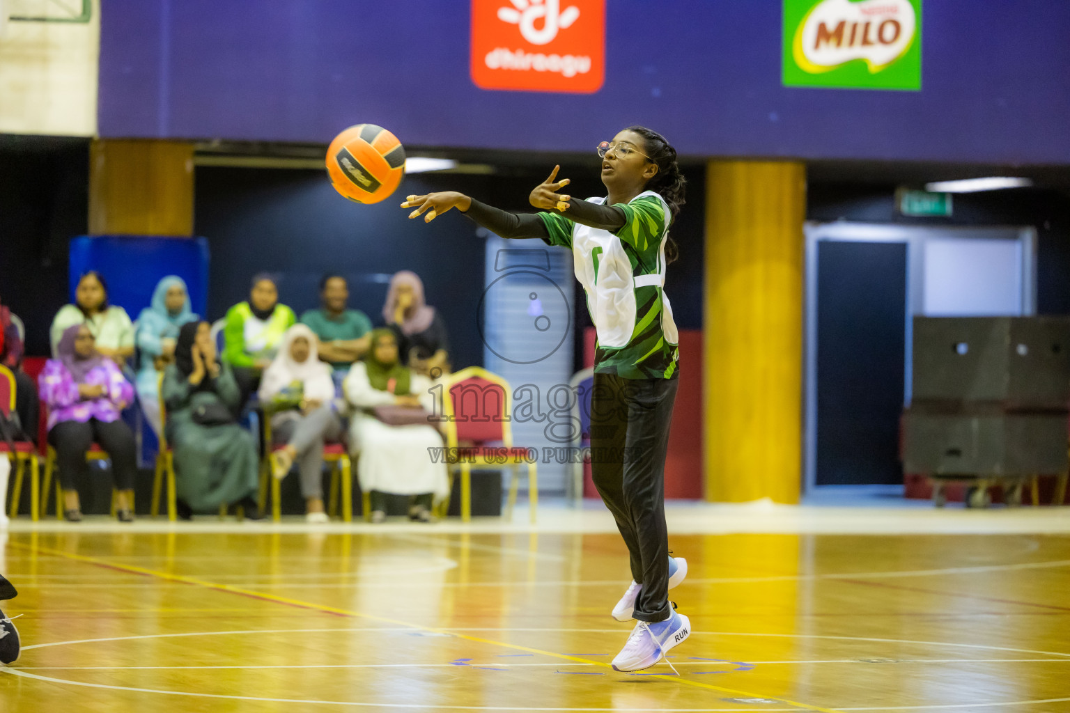 Day 14 of 25th Inter-School Netball Tournament was held in Social Center at Male', Maldives on Sunday, 25th August 2024. Photos: Hasni / images.mv