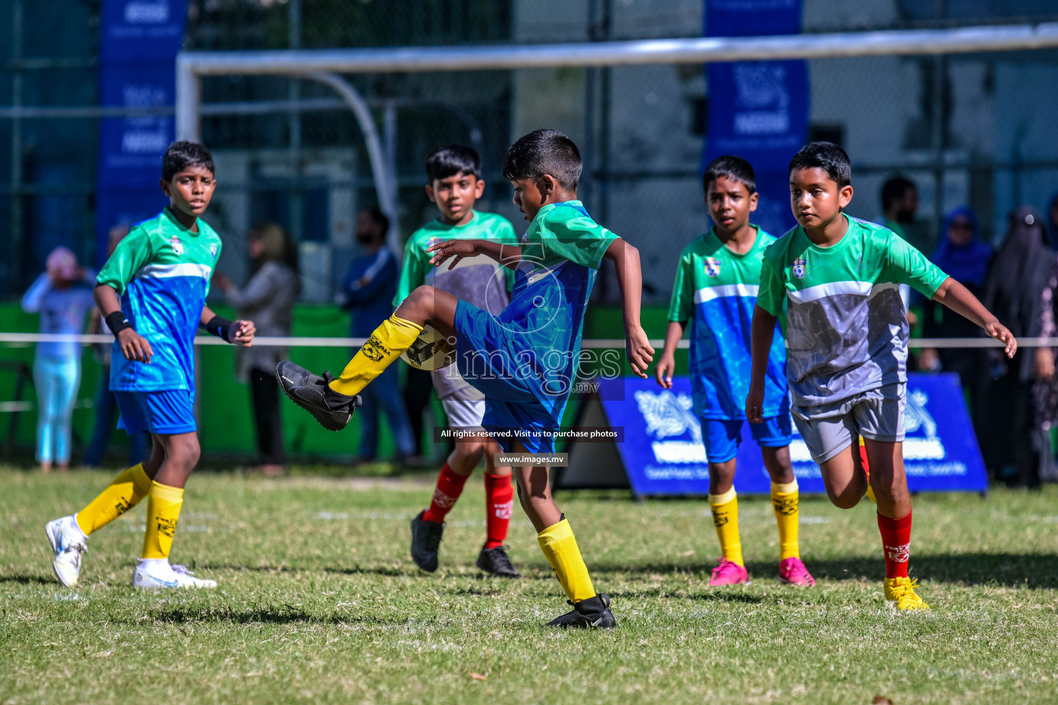 Day 2 of Milo Kids Football Fiesta 2022 was held in Male', Maldives on 20th October 2022. Photos: Nausham Waheed/ images.mv