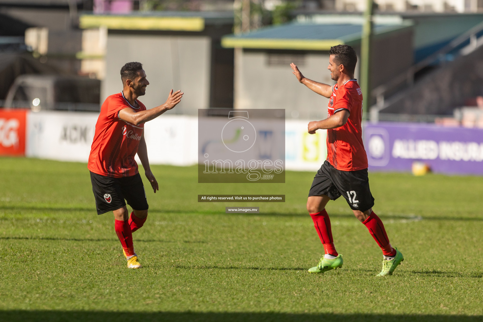 Biss Buru Sports vs JJ Sports Club  in 2nd Division 2022 on 14th July 2022, held in National Football Stadium, Male', Maldives Photos: Hassan Simah / Images.mv