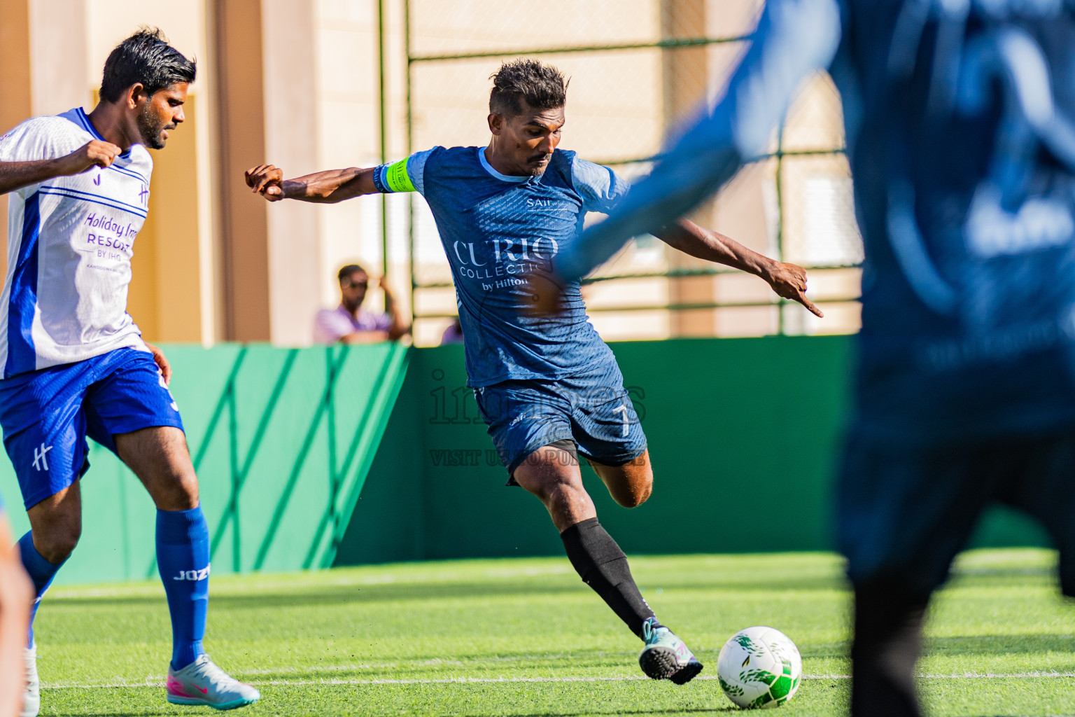 Kandooma vs SAII Lagoon in Resort League 2025 (South Male Zone) day 5 was held on Thursday, 2nd October 2025 in Crossroads's Maldives, Photos: Areef Adam / images.mv