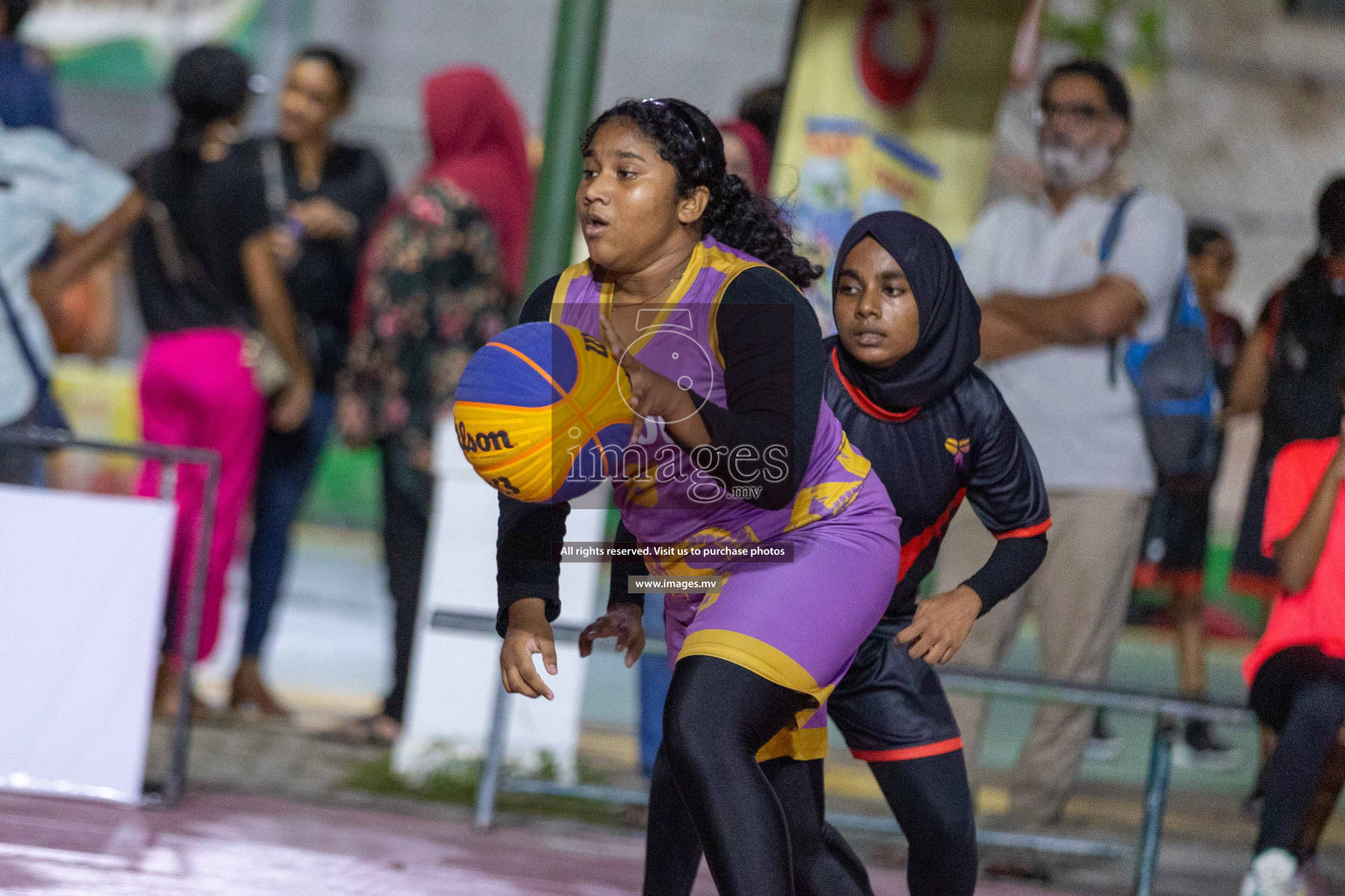 Day4 of Slamdunk by Sosal on 15th April 2023 held in Male'. Photos: Ismail Thoriq / images.mv