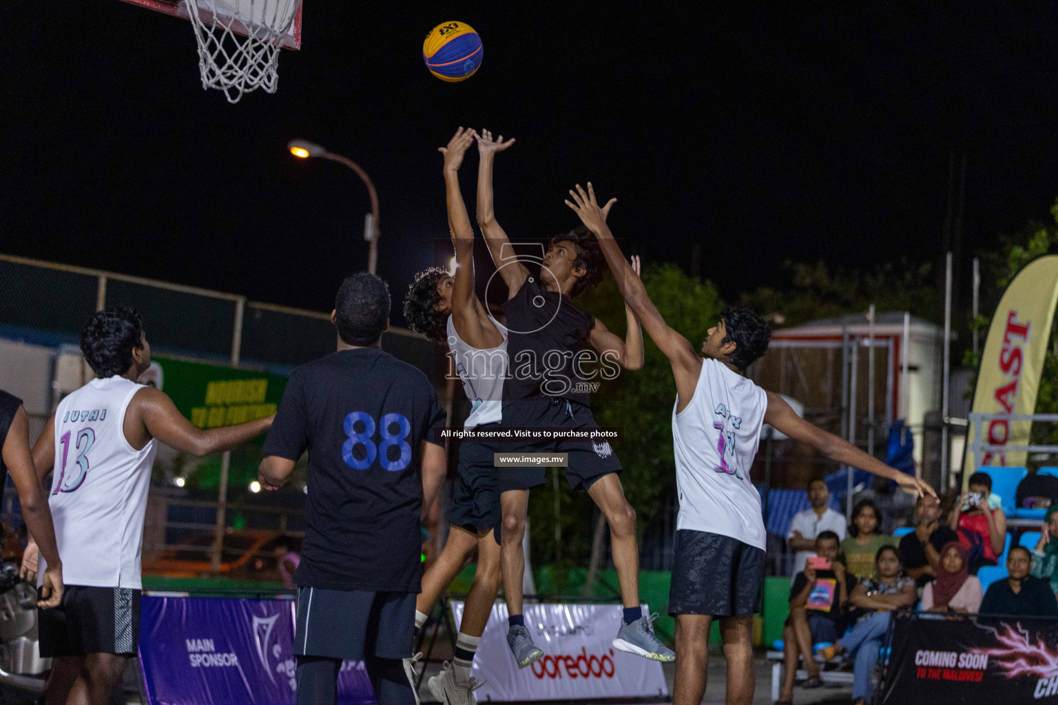 Day4 of Slamdunk by Sosal on 15th April 2023 held in Male'. Photos: Ismail Thoriq / images.mv