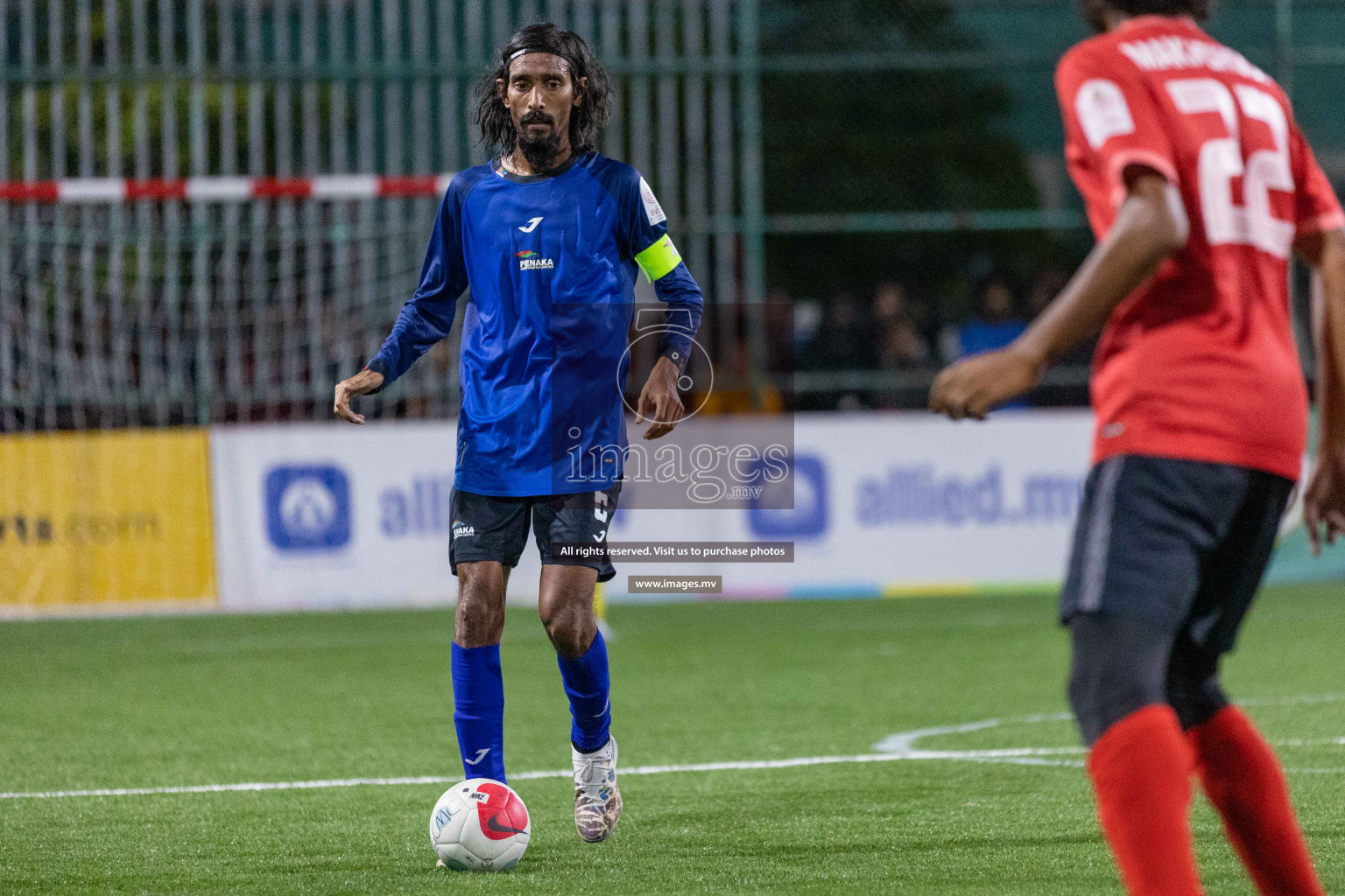 Team Fenaka vs United BML in Club Maldives Cup 2022 was held in Hulhumale', Maldives on Sunday, 9th October 2022. Photos: Ismail Thoriq / images.mv