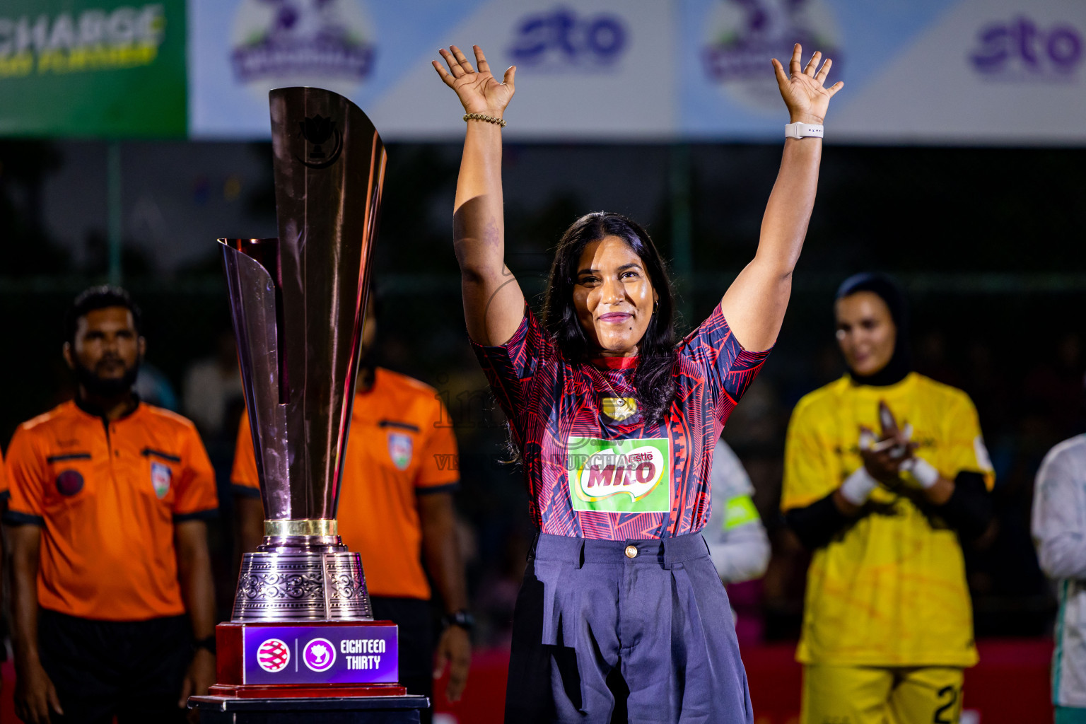 Dhivehi Sifainge Club vs Port Recreation Club in Final of Club Maldives Cup Eighteen Thirty 2025 was held in Rehendi Futsal Ground, Hulhumale', Maldives on Friday, 26th September 2025. Photos: Nausham Waheed  / images.mv