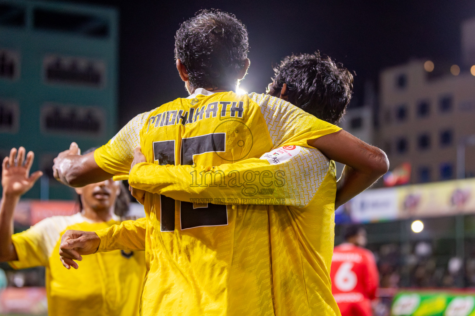 RRC vs Ooredoo in Club Maldives Cup 2024 held in Rehendi Futsal Ground, Hulhumale', Maldives on Saturday, 28th September 2024. Photos: Hassan Simah / images.mv