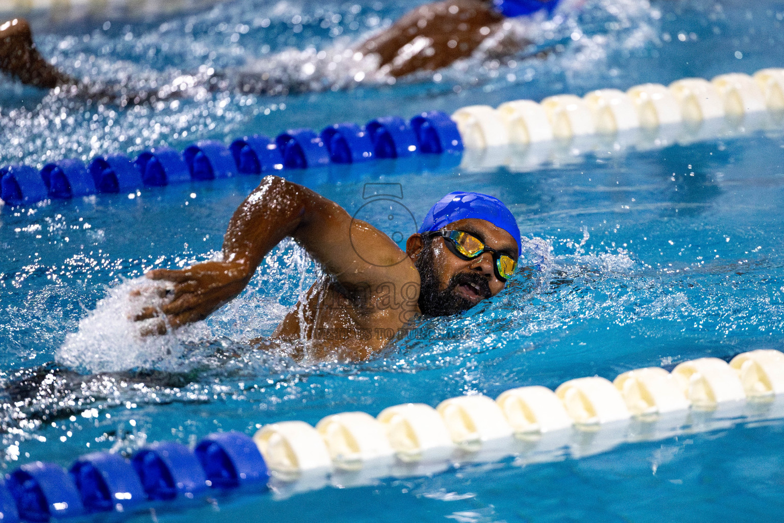 Day 6 of National Swimming Competition 2024 held in Hulhumale', Maldives on Wednesday, 18th December 2024. Photos: Mohamed Mahfooz Moosa / images.mv