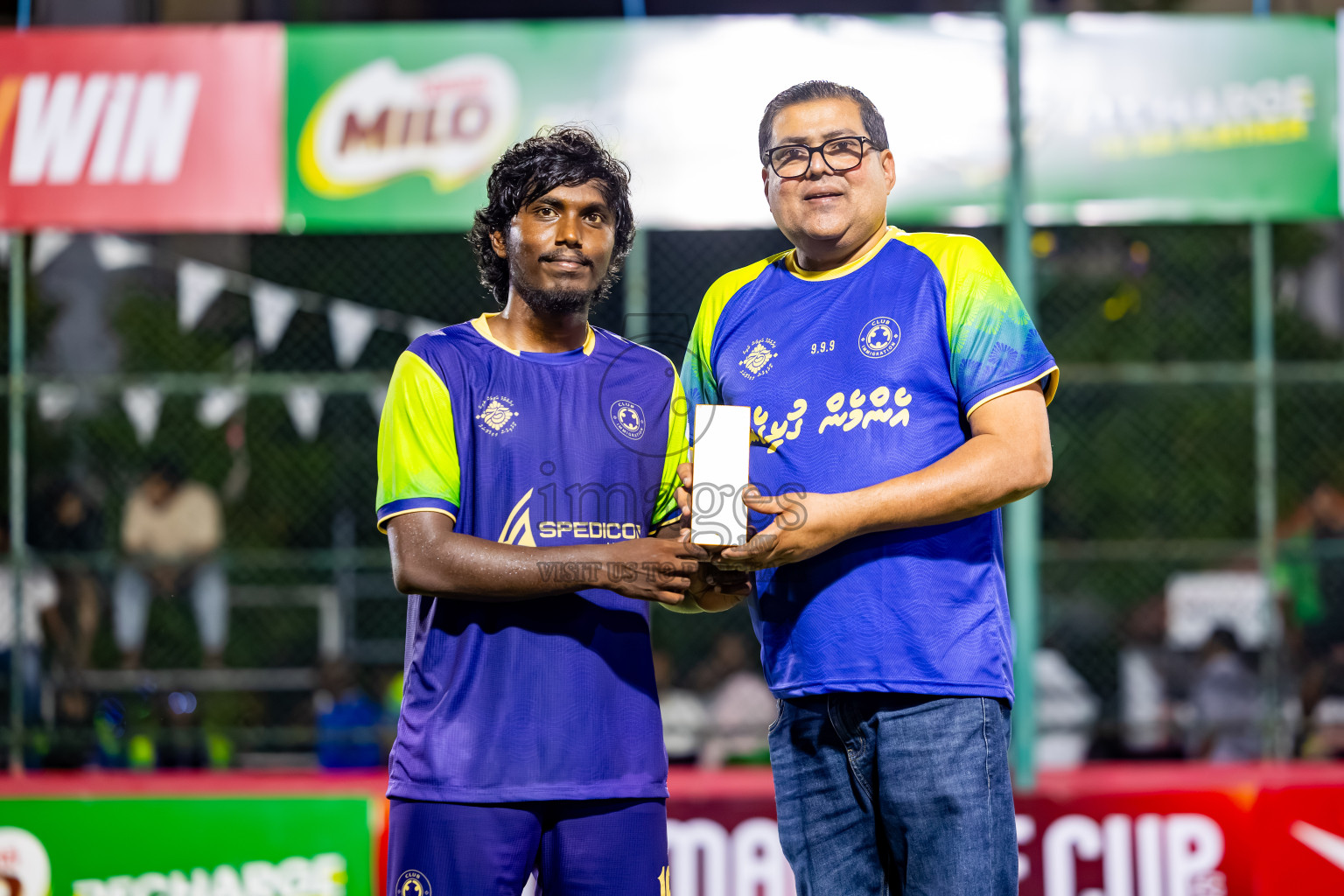 Club Immigration vs Baros Maldives in Day 1 of Club Maldives Cup 2025 was held in Rehendi Futsal Ground, Hulhumale', Maldives on Sunday, 28th September 2025. Photos: Nausham Waheed / images.mv