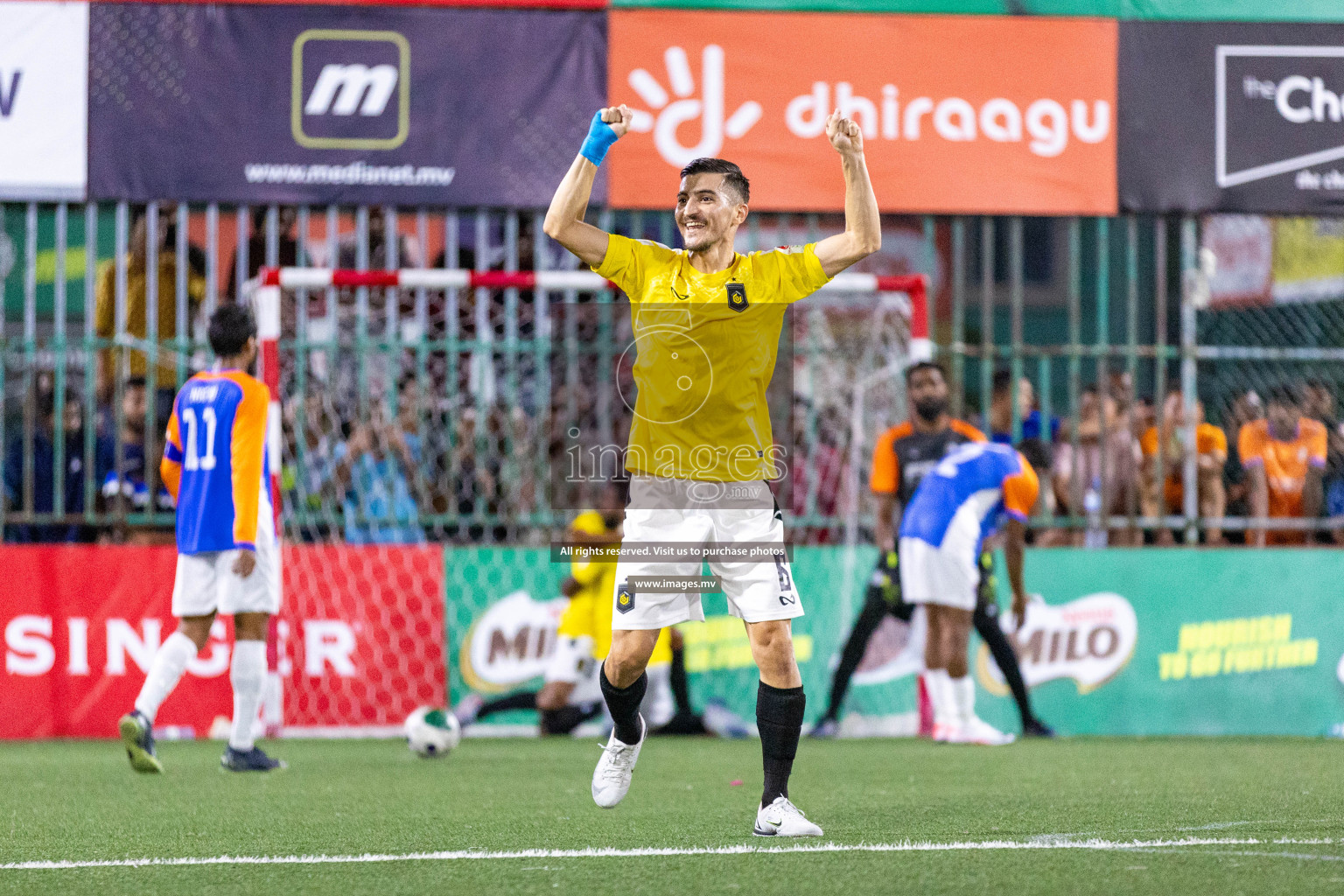 RRC vs Team FSM in Semi Final of Club Maldives Cup 2023 held in Hulhumale, Maldives, on Wednesday, 16th August 2023 Photos: Nausham Waheed / images.mv