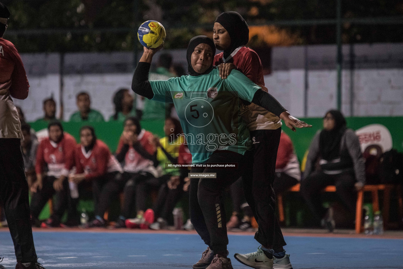 Milo 8th National Handball Tournament Day3, 17th December 2021, at Handball Ground, Male', Maldives. Photos by Nausham Waheed