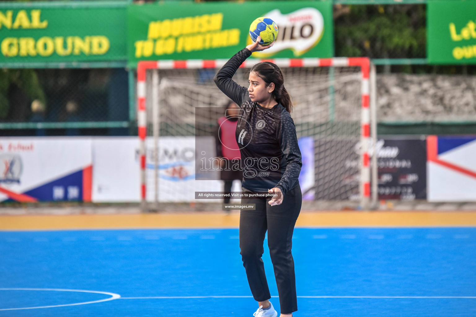 Day 10 of Milo 6th Inter Office Handball Tournament 2022 - Photos by Nausham Waheed