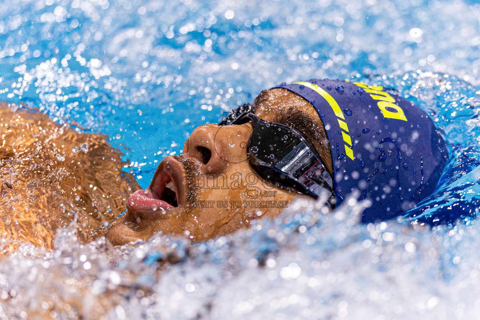 Day 4 of 1st National Short Course Swimming Competition held in Hulhumale', Maldives on Tuesday, 17th June 2025. Photos: Nausham Waheed / images.mv