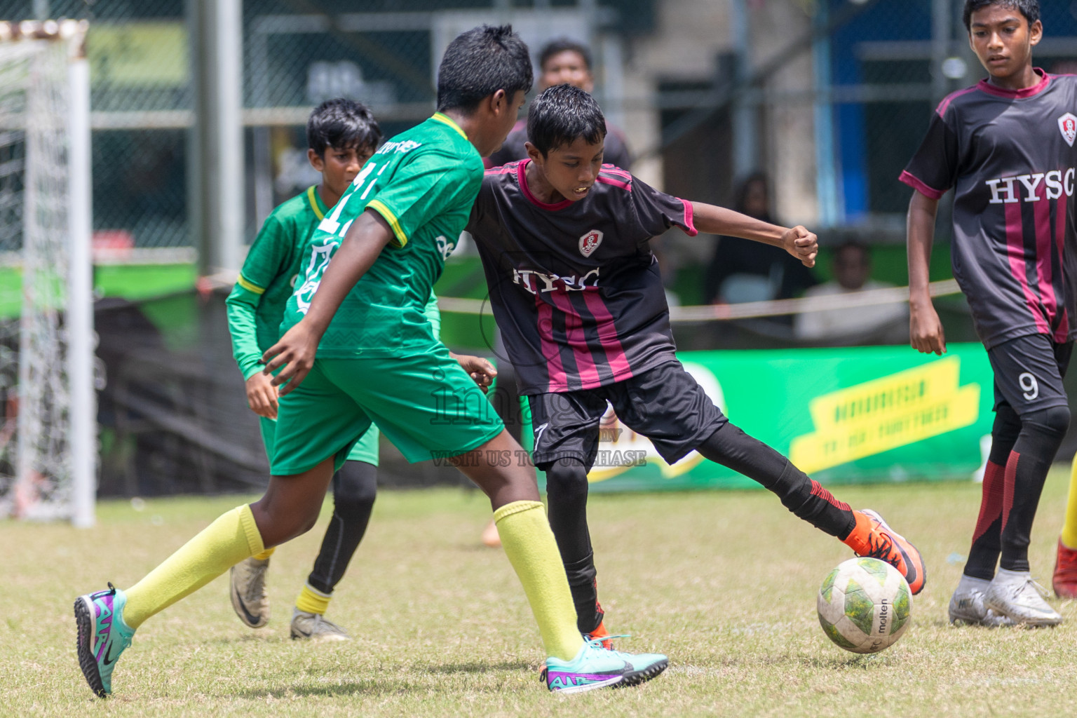 Day 3 of MILO Academy Championship 2024 - U12 was held at Henveiru Grounds in Male', Maldives on Thursday, 7th July 2024. Photos: Shuu Abdul Sattar / images.mv