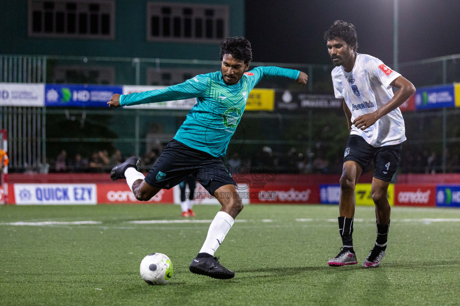 F Magoodhoo vs F Nilandhoo in Day 4 of Golden Futsal Challenge 2024 was held on Thursday, 18th January 2024, in Hulhumale', Maldives Photos: Nausham Waheed / images.mv