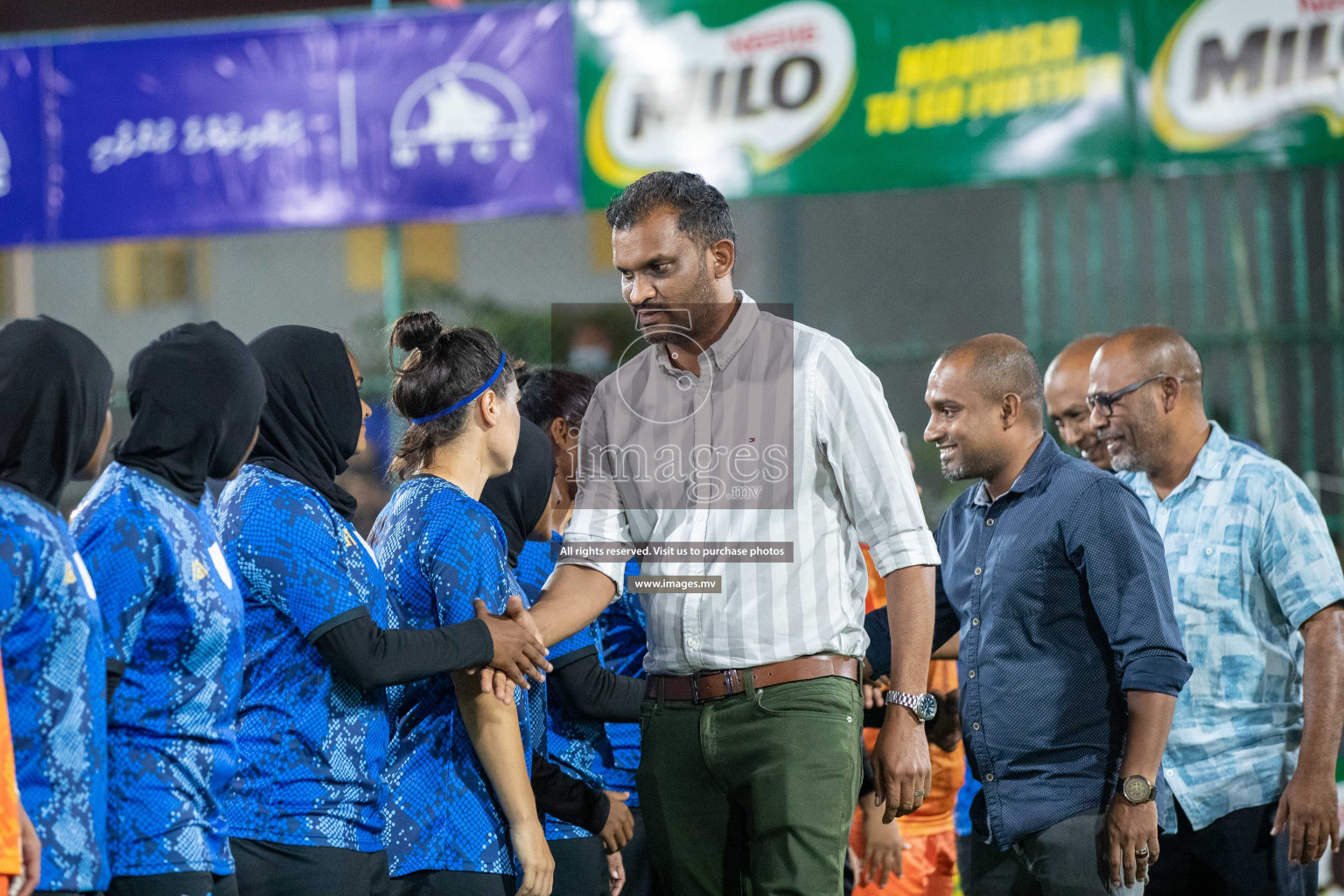 orts Limited vs WAMCO - in the Finals 18/30 Women's Futsal Fiesta 2021 held in Hulhumale, Maldives on 18 December 2021. Photos by Shuu Abdul Sattar