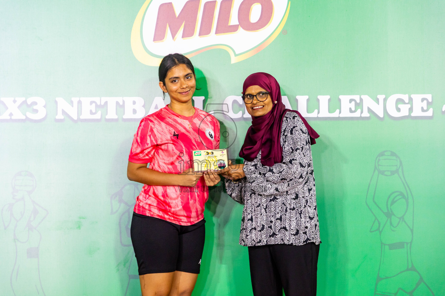 Final of MILO 3x3 Netball Challenge 2024 was held in Ekuveni Netball Court at Male', Maldives on Thursday, 20th March 2024. Photos: Nausham Waheed / images.mv