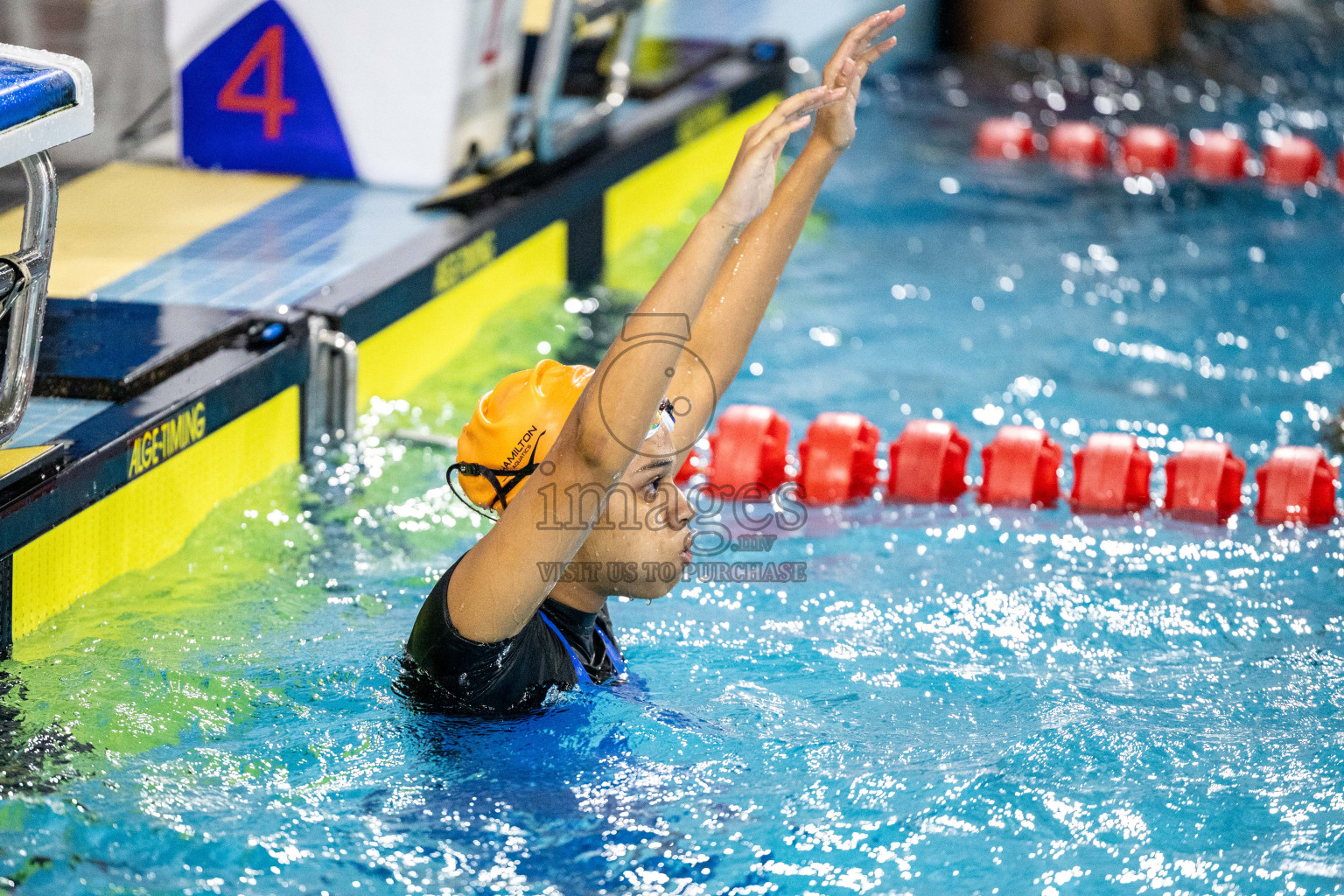 Day 7 of National Swimming Competition 2024 held in Hulhumale', Maldives on Thursday, 19th December 2024.
Photos: Ismail Thoriq / images.mv