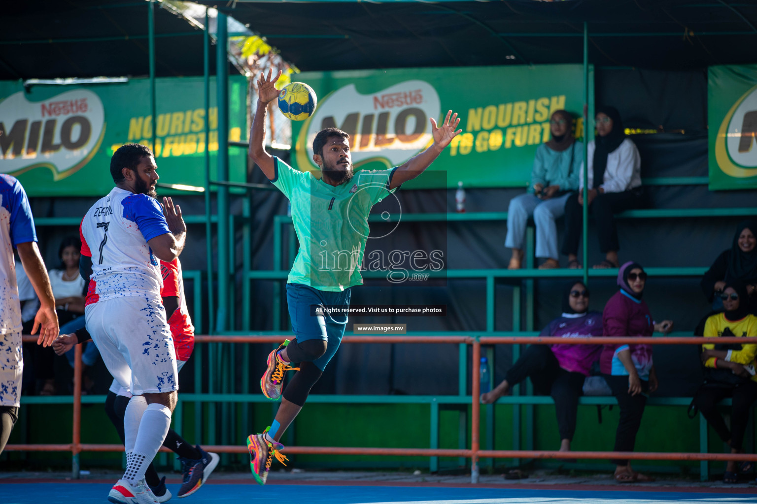 Day 6 of 6th MILO Handball Maldives Championship 2023, held in Handball ground, Male', Maldives on Thursday, 25th May 2023 Photos: Shuu Abdul Sattar/ Images.mv