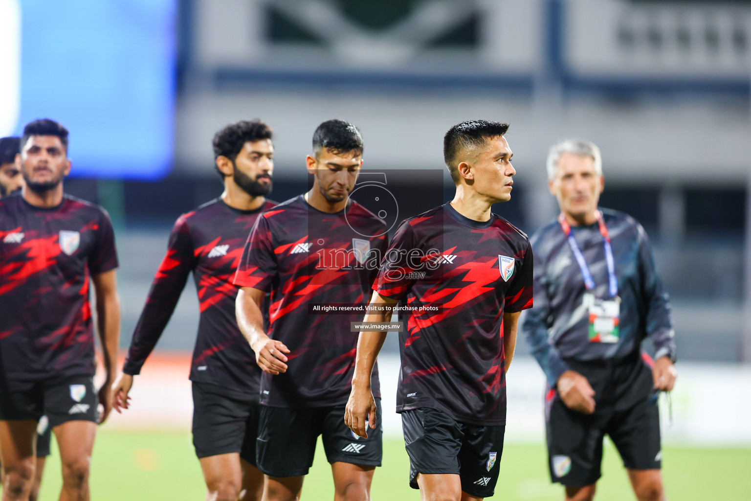 Nepal vs India in SAFF Championship 2023 held in Sree Kanteerava Stadium, Bengaluru, India, on Saturday, 24th June 2023. Photos: Hassan Simah / images.mv