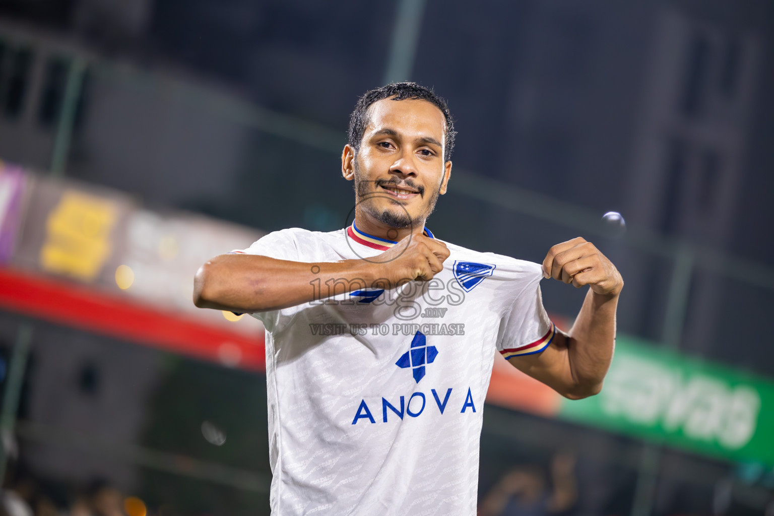Dh Maaenboodhoo vs Dh Kudahuvadhoo in Dhaalu Atoll Finals in Day 25 of Golden Futsal Challenge 2025 was held on Wednesday , 28th January 2025, in Hulhumale', Maldives. Photos: Ismail Thoriq / images.mv