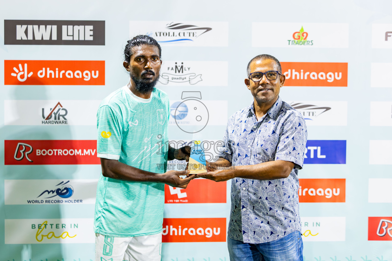 Dhonfan vs Kihaadhoo in Day 6 of Better in Baa Futsal Fiesta 2025 Men's division held in B. Eydhafushi, Maldives on Monday, 10th November 2025. Photos: Nausham Waheed / images.mv