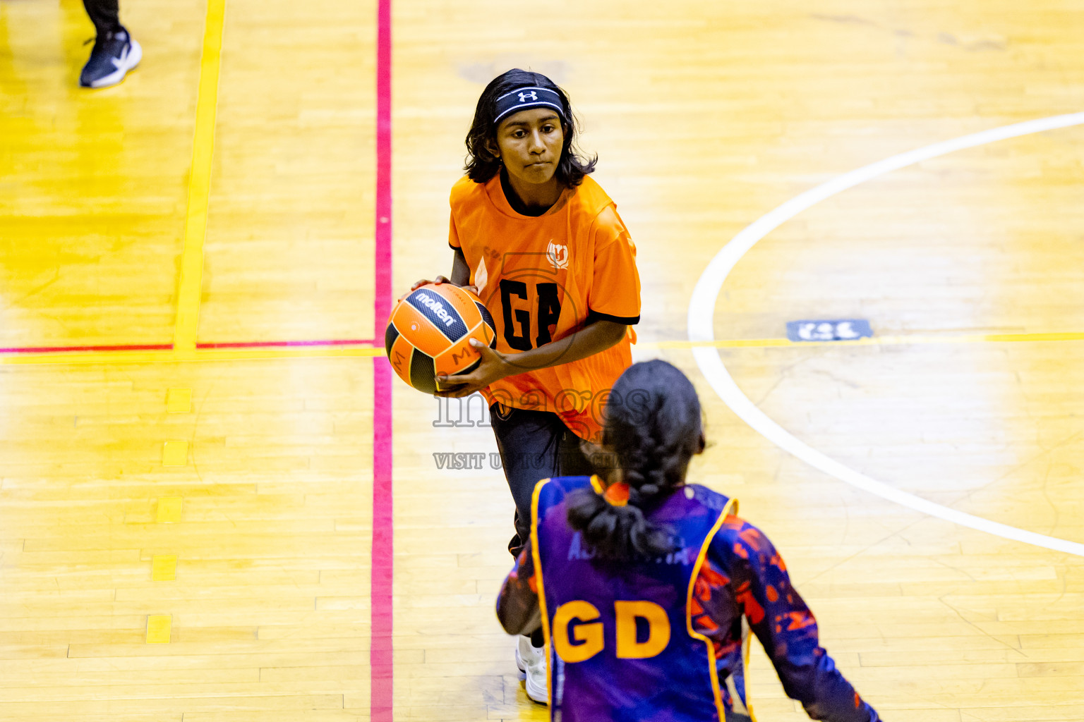 Day 6 of 25th Inter-School Netball Tournament was held in Social Center at Male', Maldives on Thursday, 15th August 2024. Photos: Nausham Waheed / images.mv