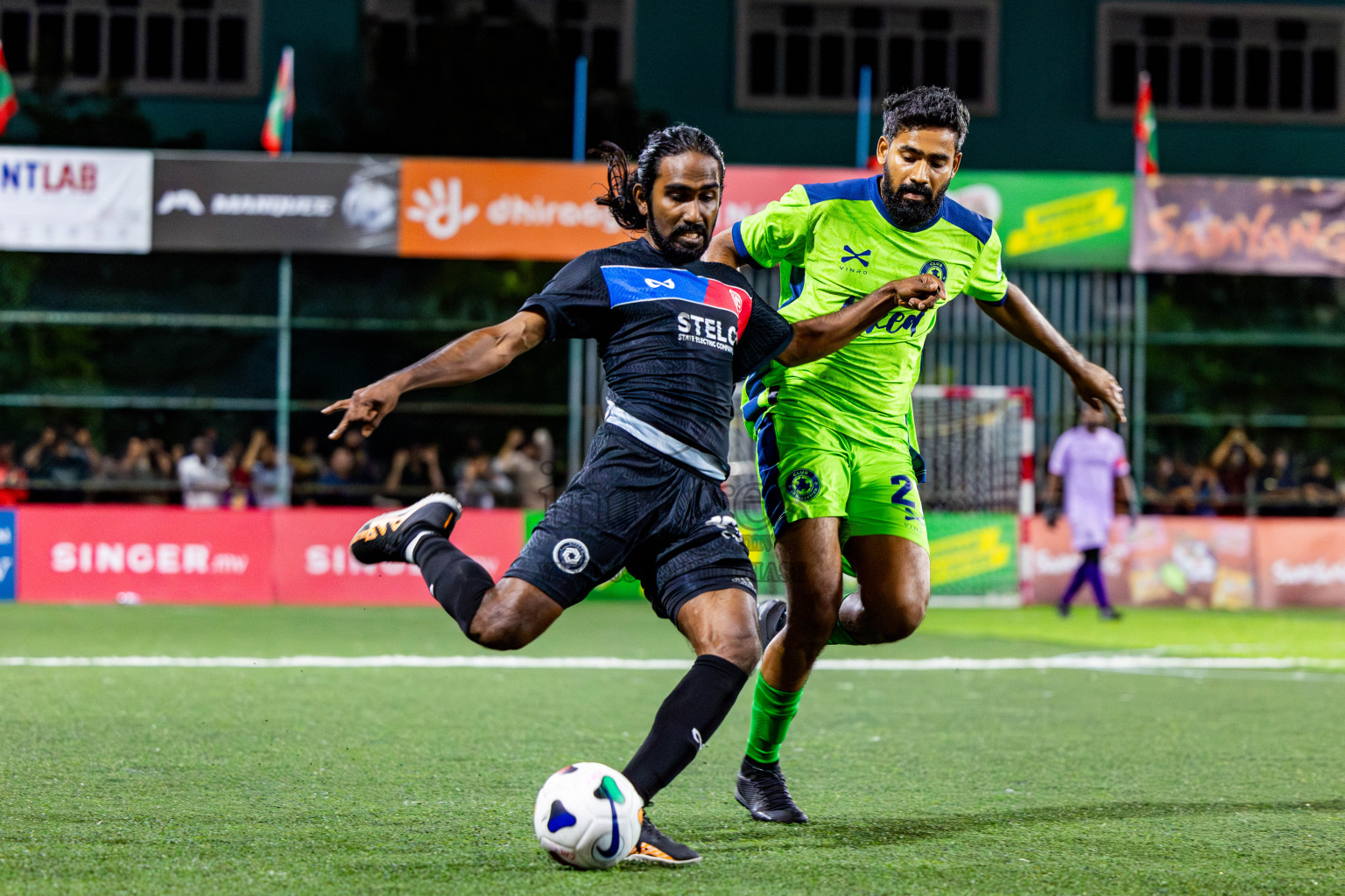 Stelco rc vs Club Immigration in Round of 16 of Club Maldives Cup 2024 held in Rehendi Futsal Ground, Hulhumale', Maldives on Monday, 7th October 2024. Photos: Nausham Waheed / images.mv